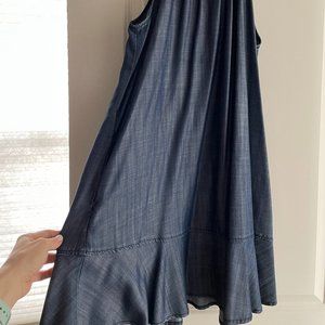 Laju Chambray A-Line Dress - Small